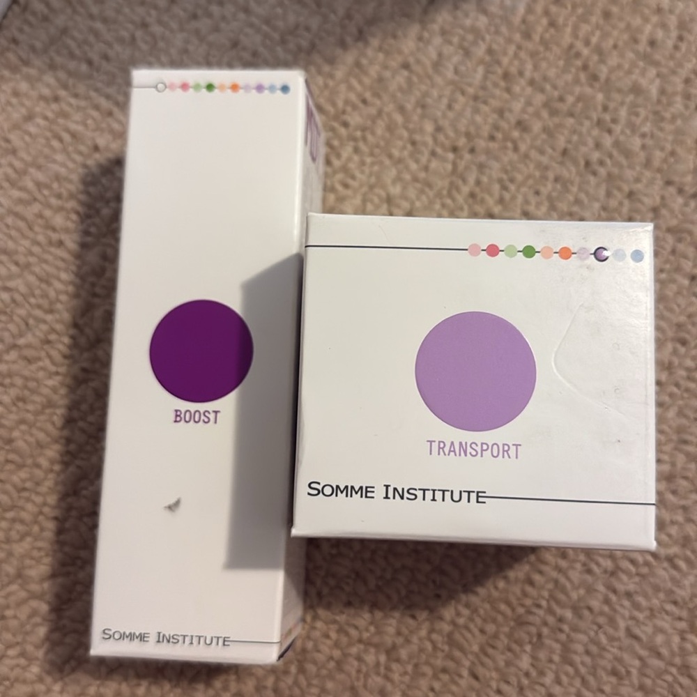 NIB somme institute boost warming anti aging mask / transport pads